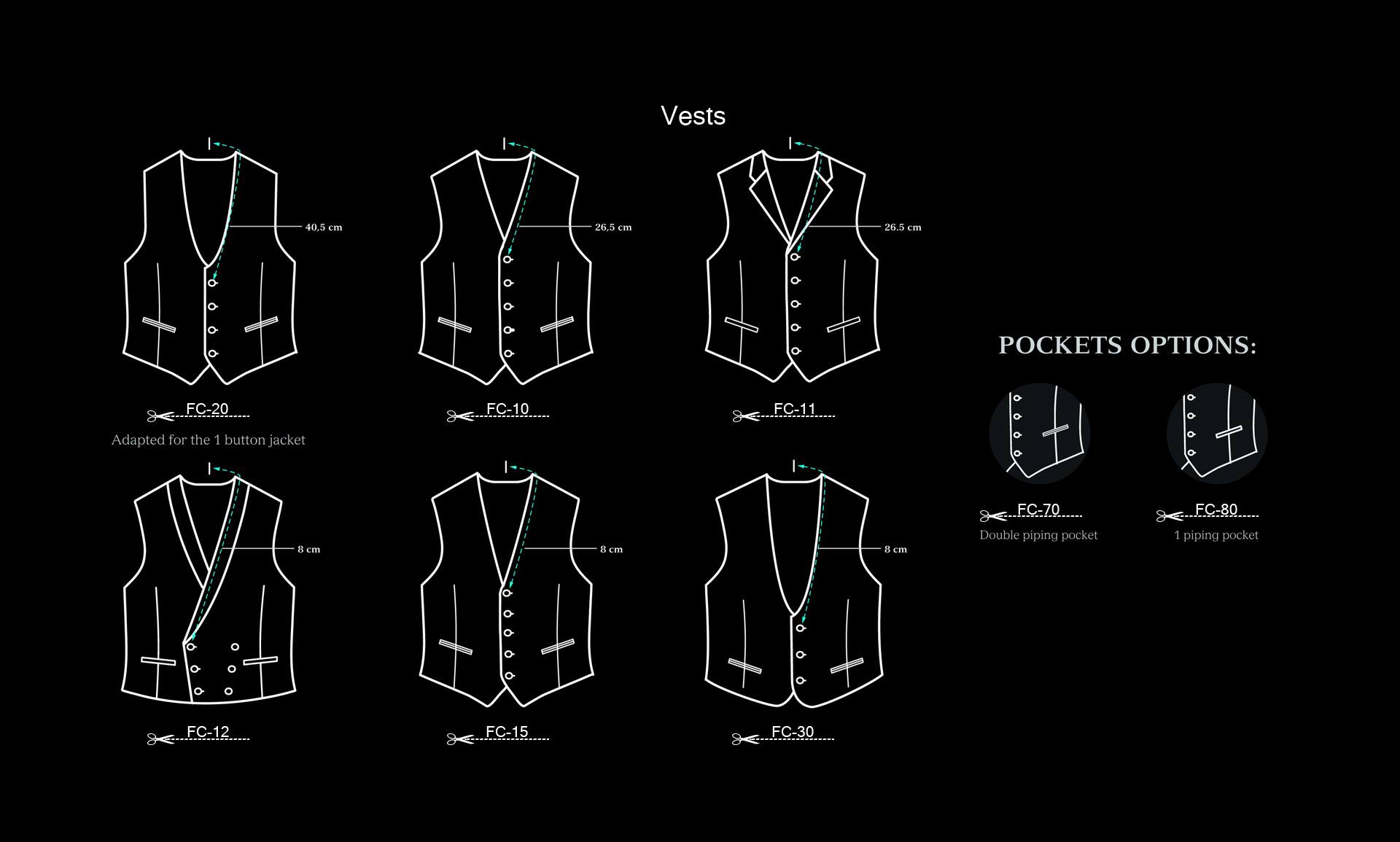 Filp Cezar - Made to measure